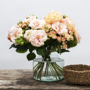 Zijden bloemen boeket Sweet love