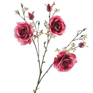 Kunsttak Rosa Spray Burgundy 110 cm  FL440211BUR