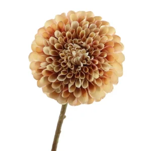 Kunst dahlia bruin-roze -64cm